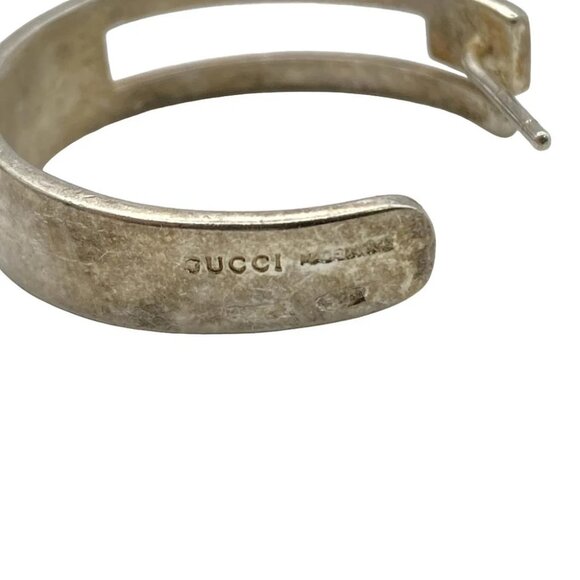 Auth GUCCI - Silver Earrings - Picture 3 of 4